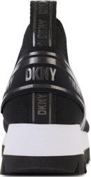 DKNY Women's Sneaker, Black Abbi