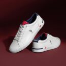 US Polo Assn Men Solid Anton 2.0 Sneakers White