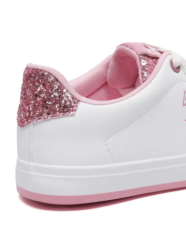 US Polo Women Lace Ups Logo Beverly 2.0 Sneakers White - Image 7
