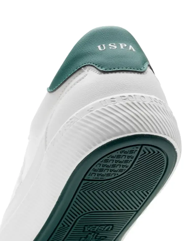 US Polo Men Solid Olivier Sneakers - Image 3