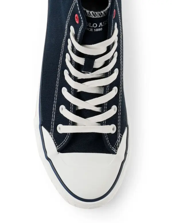 US Polo Men Vlair Navy Classics Mid Top Sneakers - Image 7