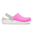 Crocs literide Clog kids Electric Pink White