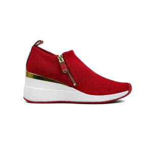 DKNY Palma Knit Wedge Red