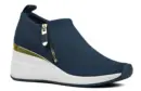 DKNY Palma Knit Wedge Navy