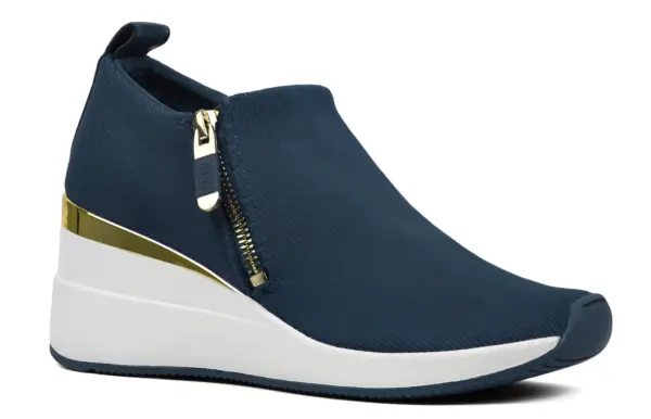 DKNY Palma Knit Wedge Navy - Image 2