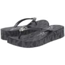 Michael Kors Bedford Logo Flip-Flop Black