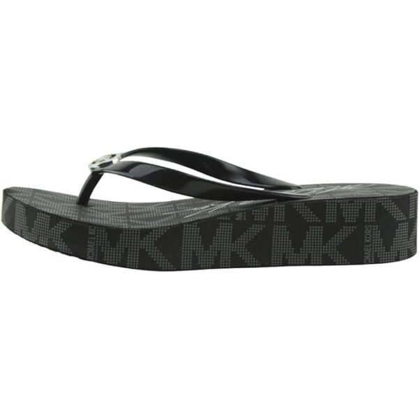 Michael Kors Bedford Logo Flip-Flop Black - Image 5