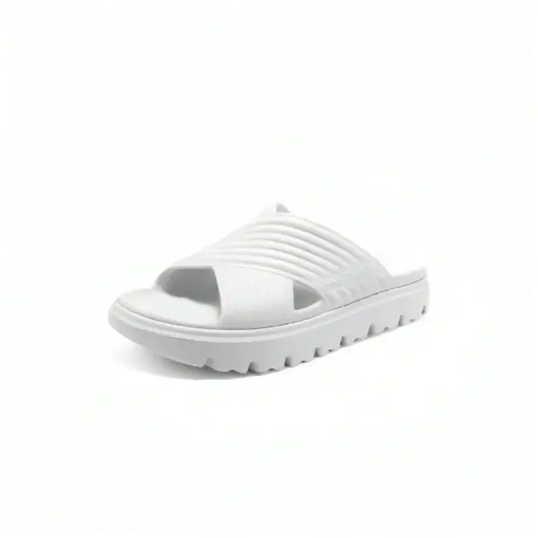 Skechers Foamies Top Level Vibe Check 111454-WHT - Image 3