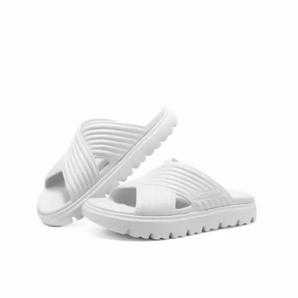 Skechers Foamies Top Level Vibe Check 111454-WHT - Image 2