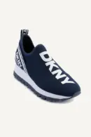DKNY Women's Sneaker, NAVY Abbi