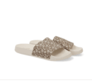 DKNY Synthetic Platform Slides White