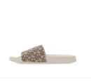 DKNY Synthetic Platform Slides White