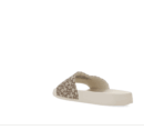 DKNY Synthetic Platform Slides White