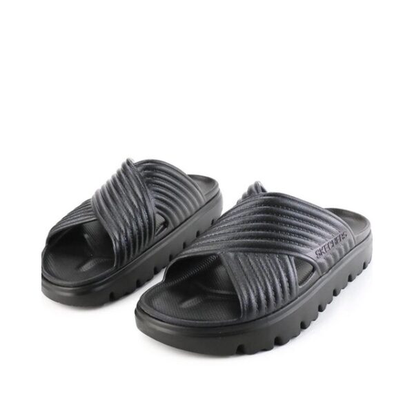 Skechers Foamies Top Level Vibe Check Black 111454-BBK - Image 3
