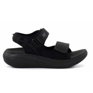 Skechers Women's Sandals Max Cushioning Essential Black