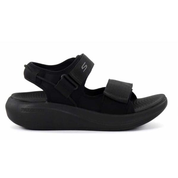 Skechers Women's Sandals Max Cushioning Essential Black