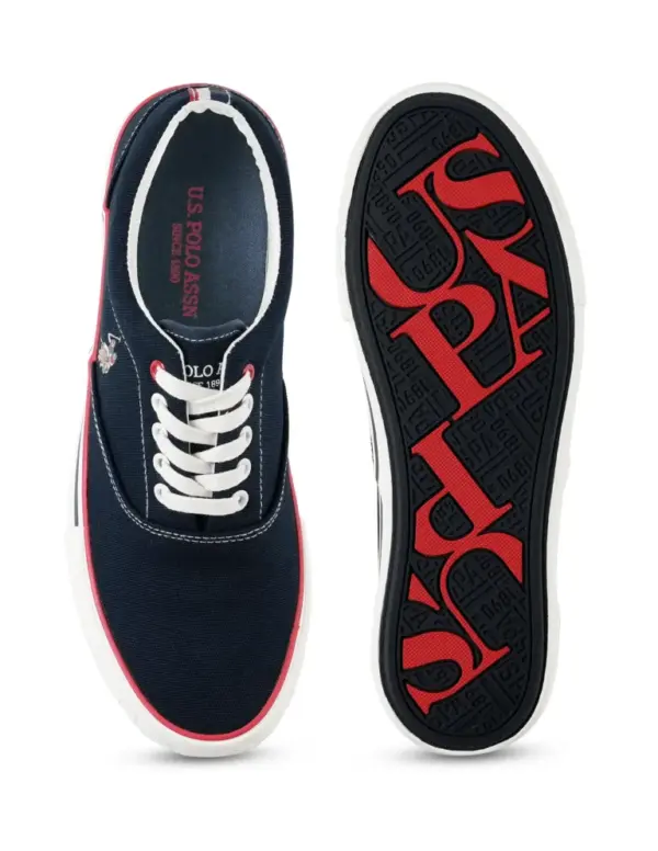 U.S. Polo Assn. Men Clyde Navy Classics Sneakers - Image 4