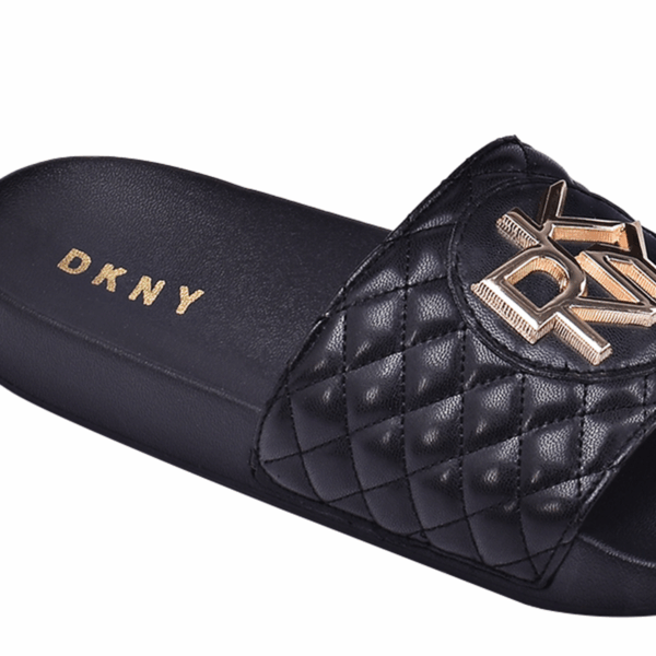 DKNY Zabrina Black Slide - Image 4