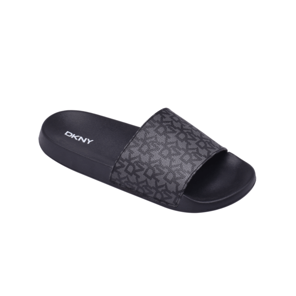 DKNY Zella Black Slide - Image 3