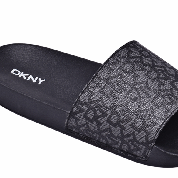 DKNY Zella Black Slide - Image 4