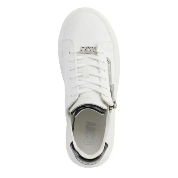 DKNY Matti Lace Up Sneaker Women - White - Image 3