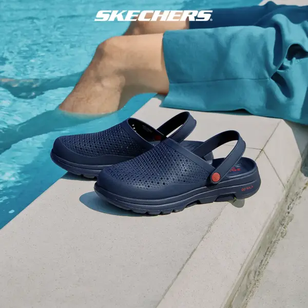 Skechers Men Foamies GOwalk 5 Pastime 243016 NVY - Image 6