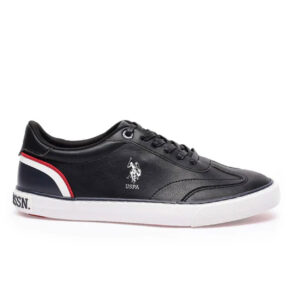 U.S. Polo Men Round Toe Solid Oskar Sneakers